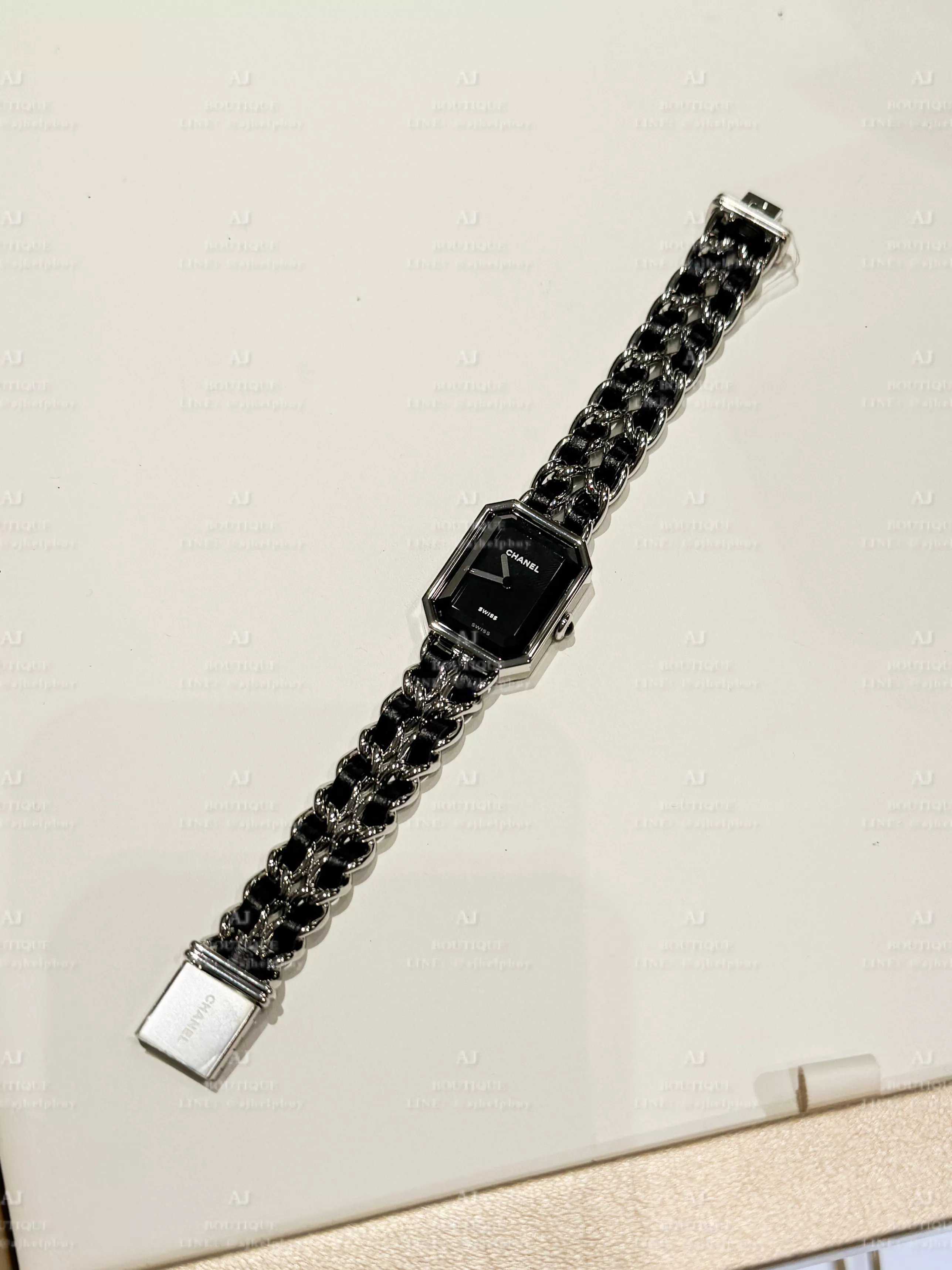Chanel 經典 Premiere 腕錶 銀鍊 代購主圖