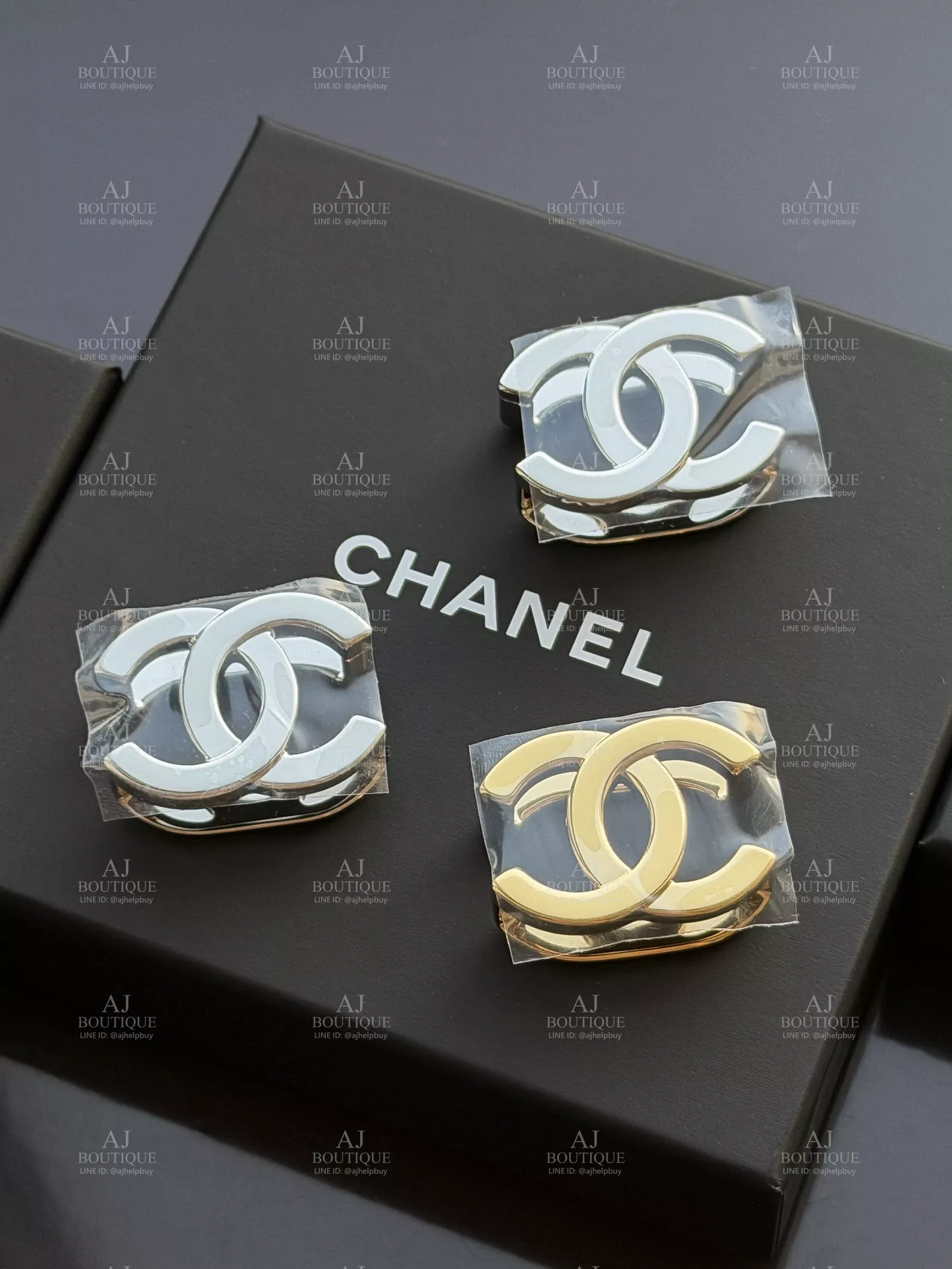 Chanel Scarf Ring 經典雙C 絲巾環 代購主圖