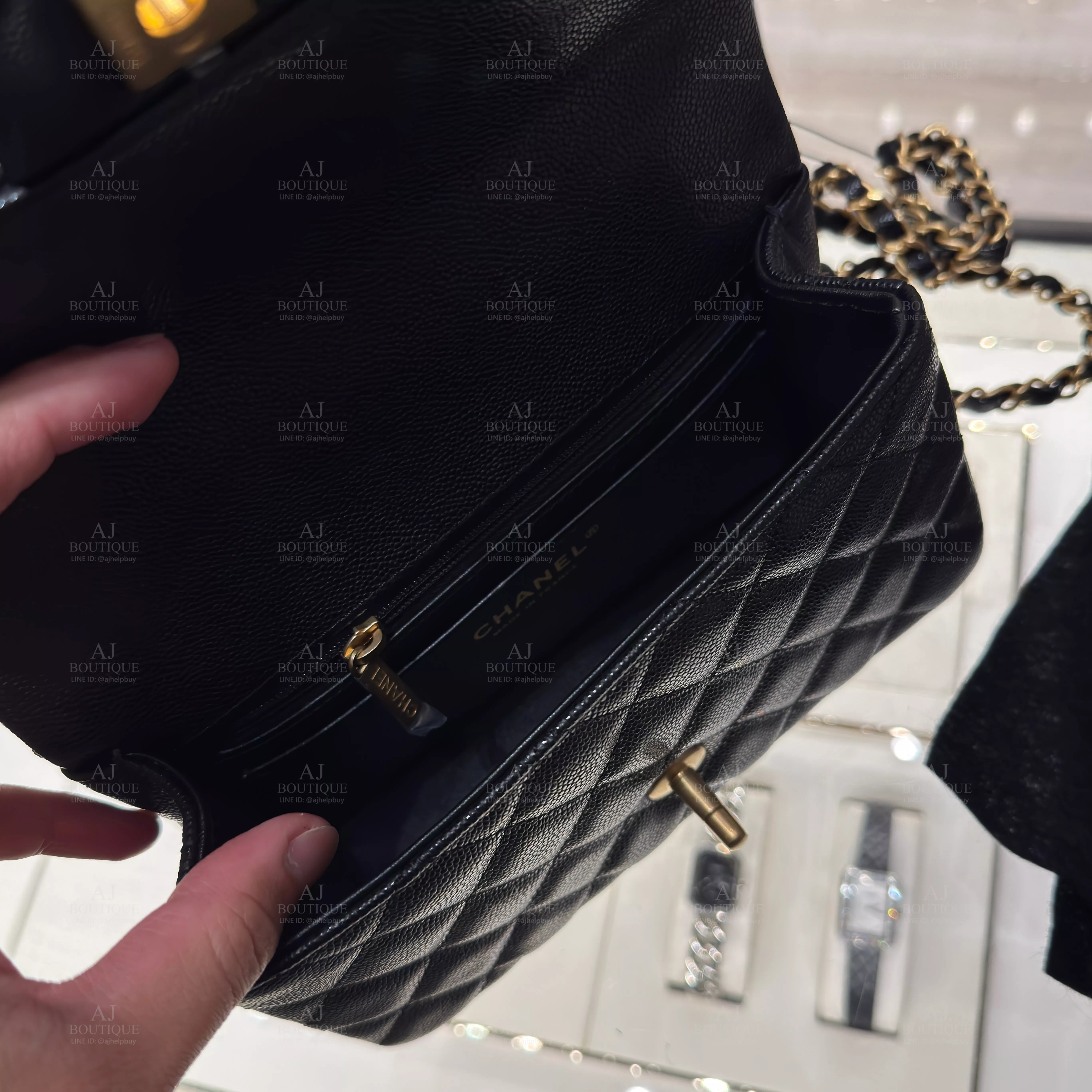Chanel Mini Coco 荔枝牛皮 代購照片2
