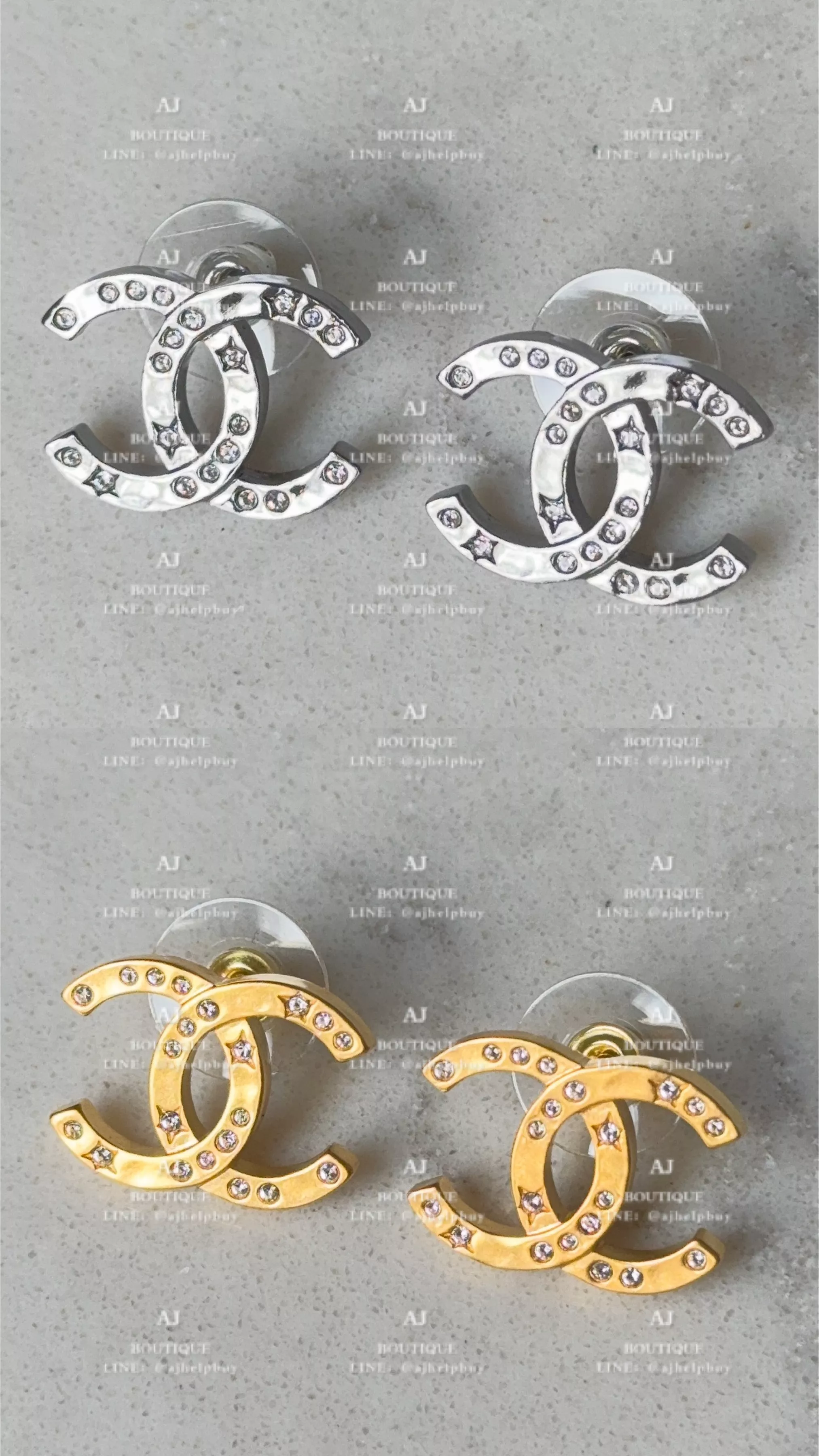 Chanel 新款 針式耳環 代購主圖
