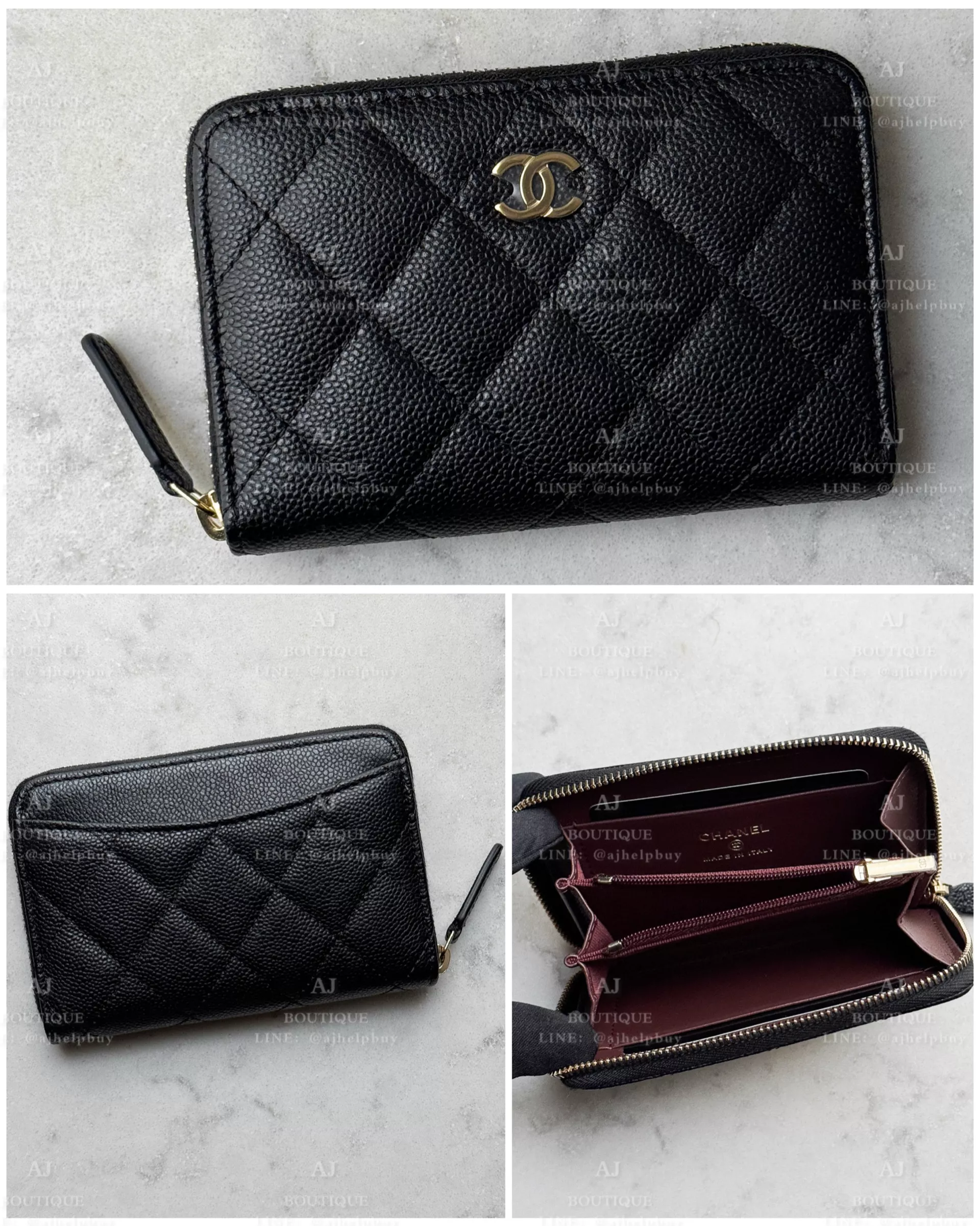 Chanel 經典款 拉鍊錢包 內裡拉鍊袋款 代購主圖
