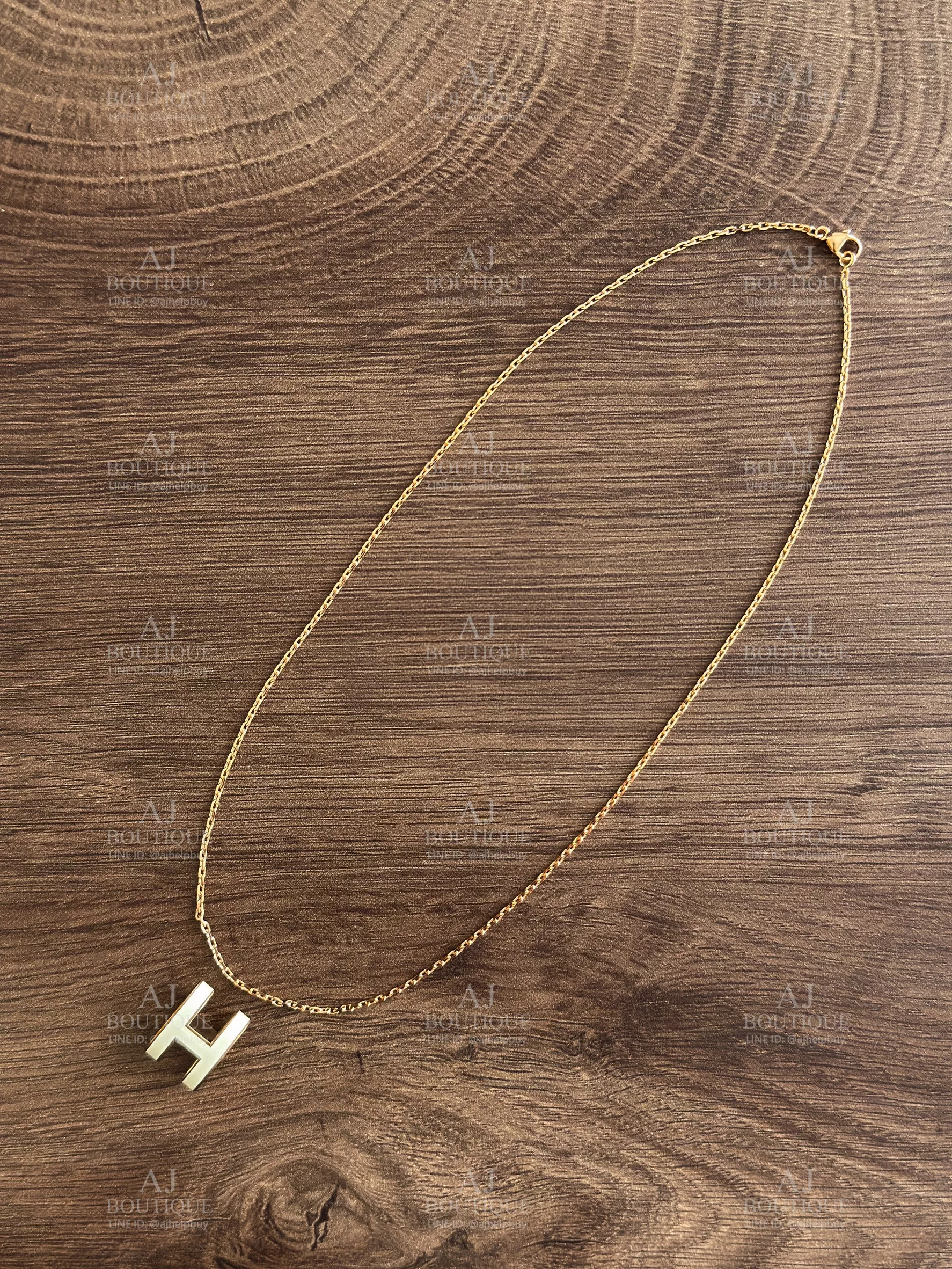Hermes Pop H Pendant Necklace 戴8年的大款Pop H項鍊照修 售後服務主圖