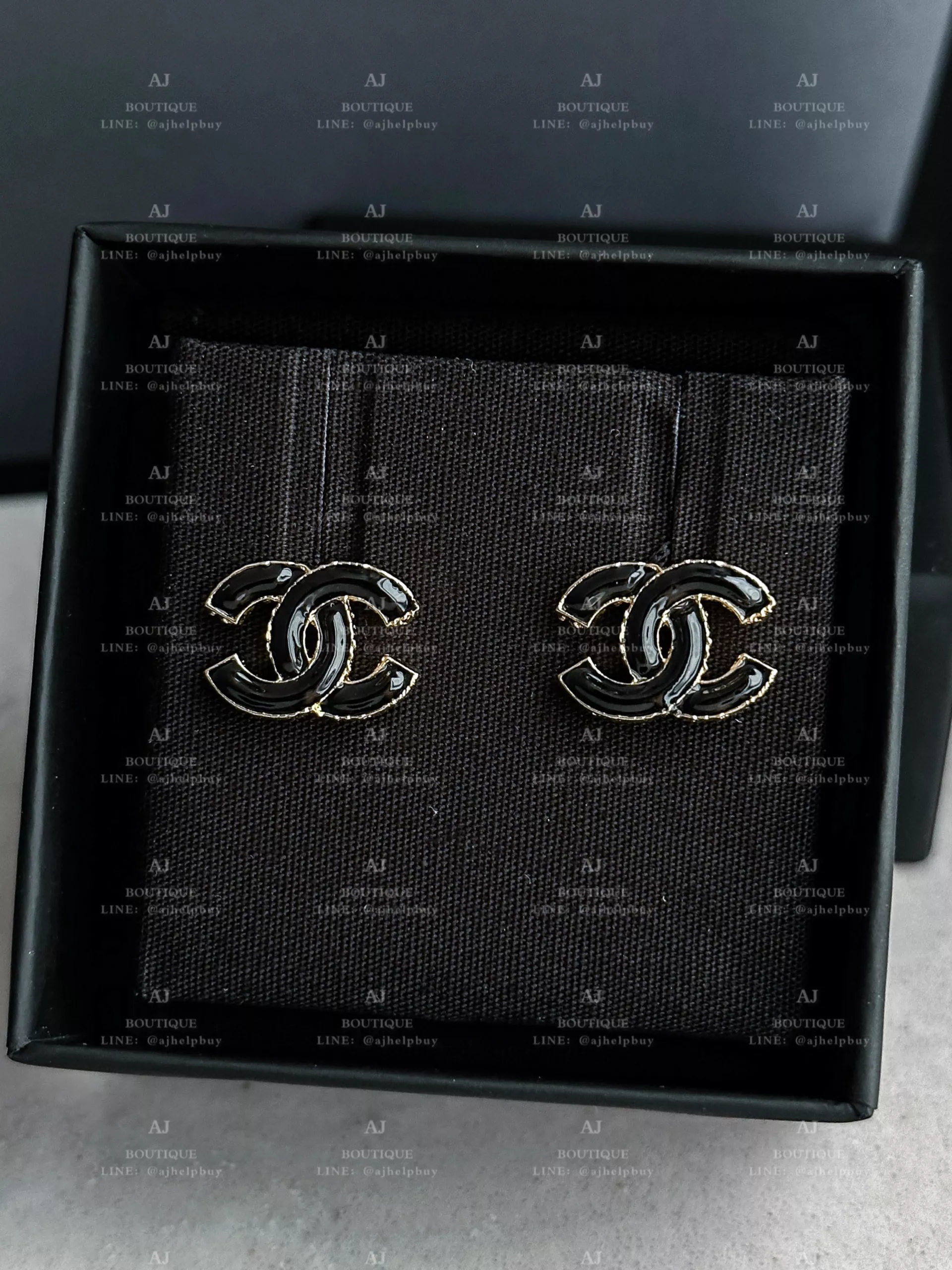 Chanel 針式耳環 金色 代購主圖