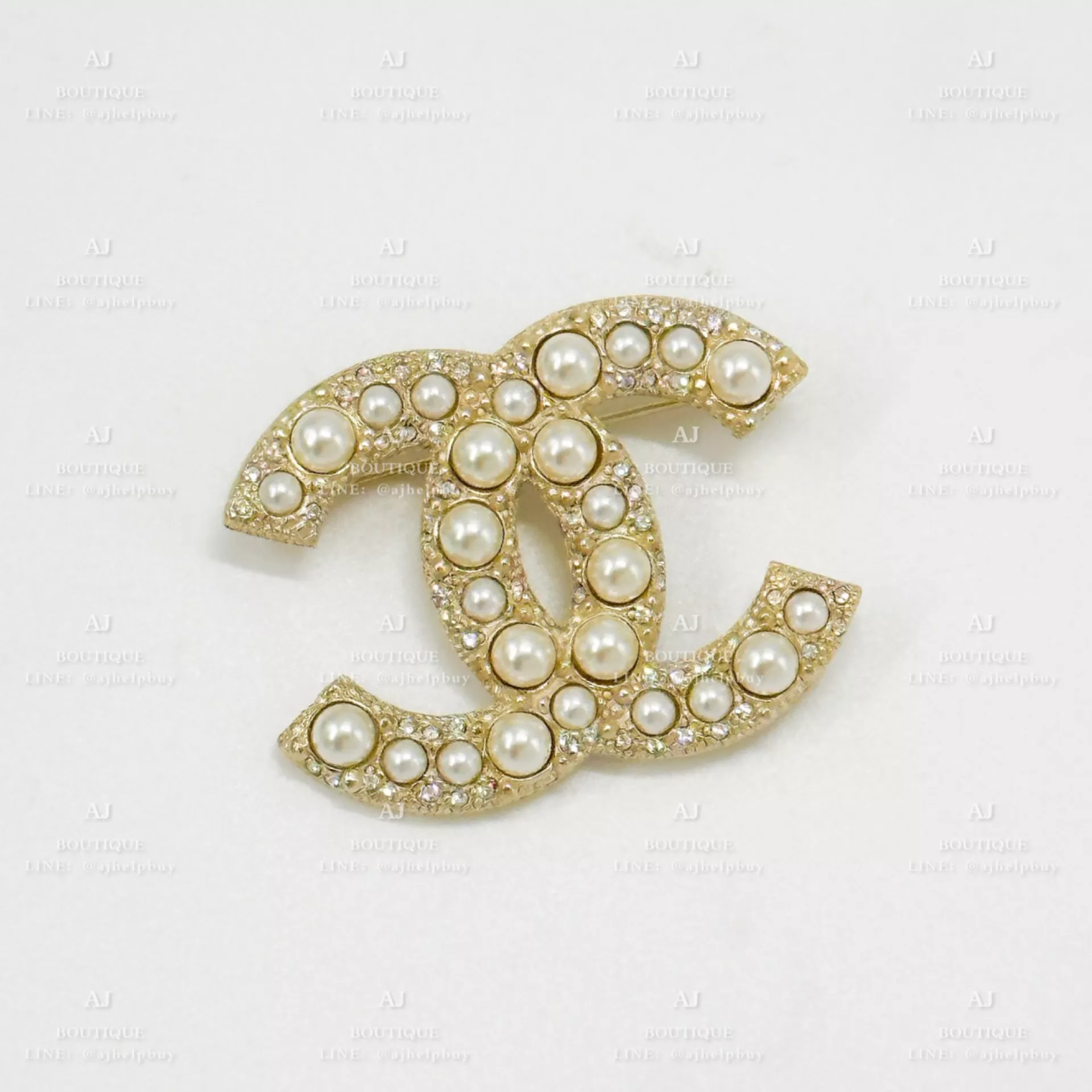 Chanel 雙C 胸針 代購主圖