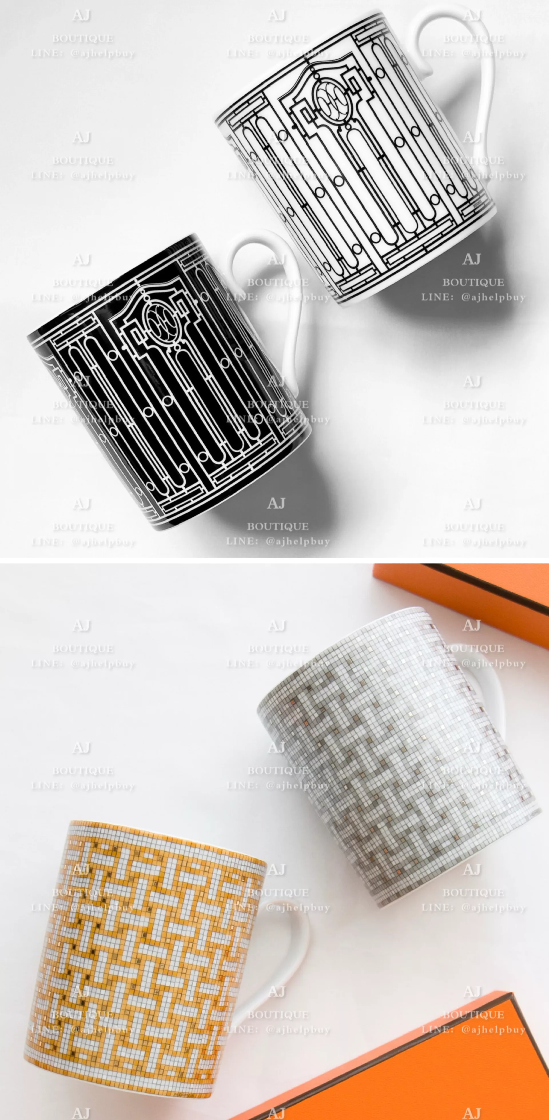 Hermes 經典款馬克杯 300Ml 代購主圖