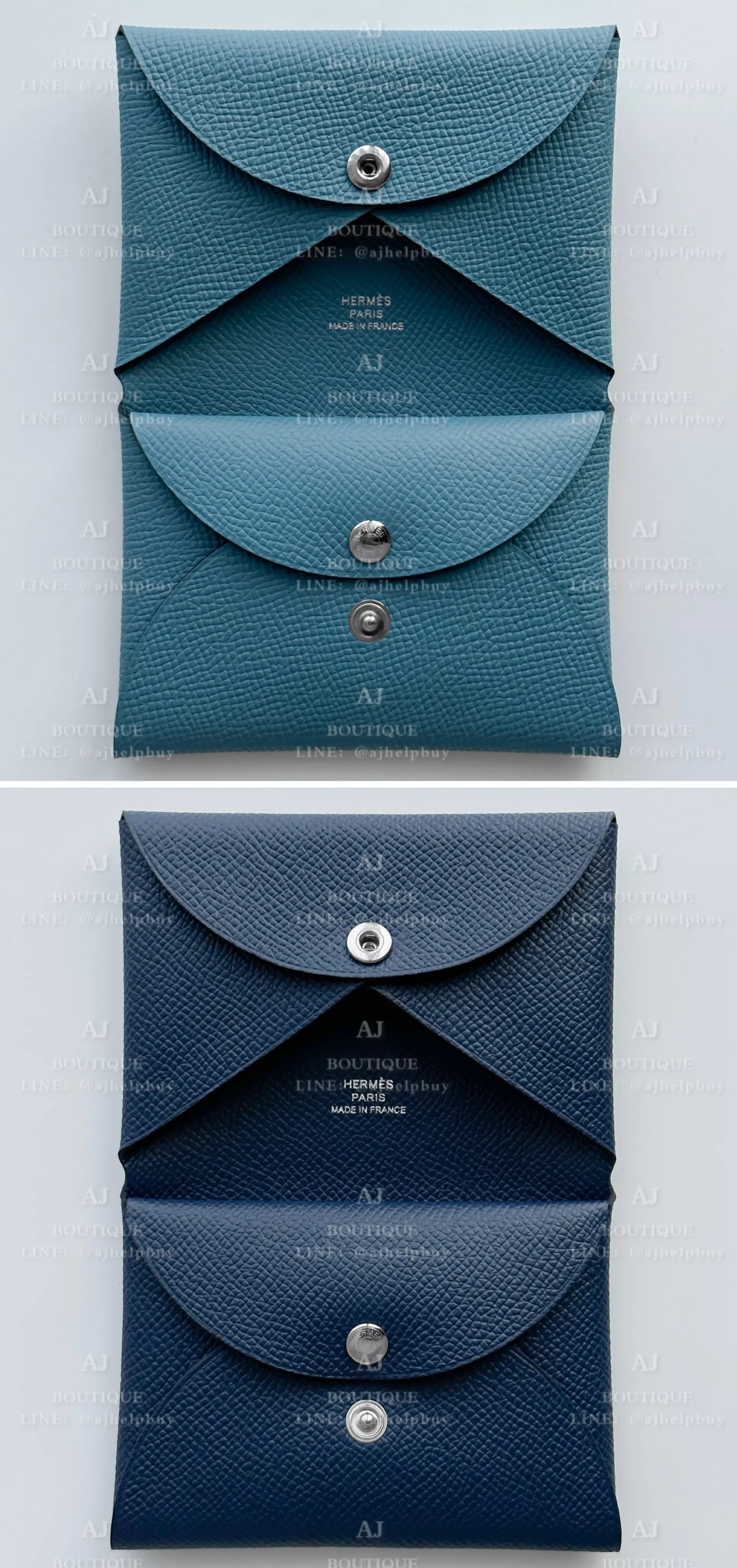 Hermes Calvi Duo 藍色系 代購主圖