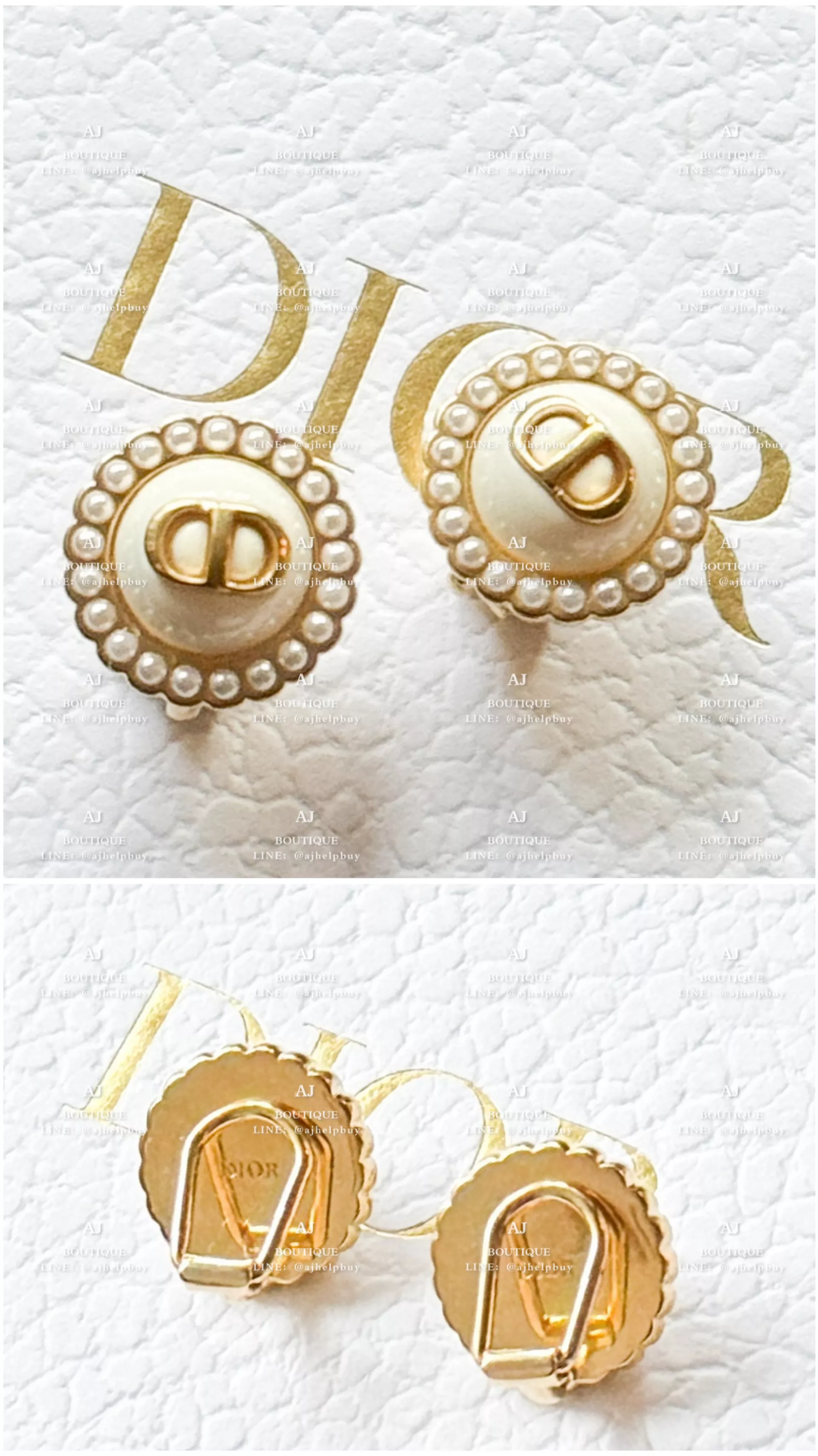 Dior 夾式耳環 代購主圖