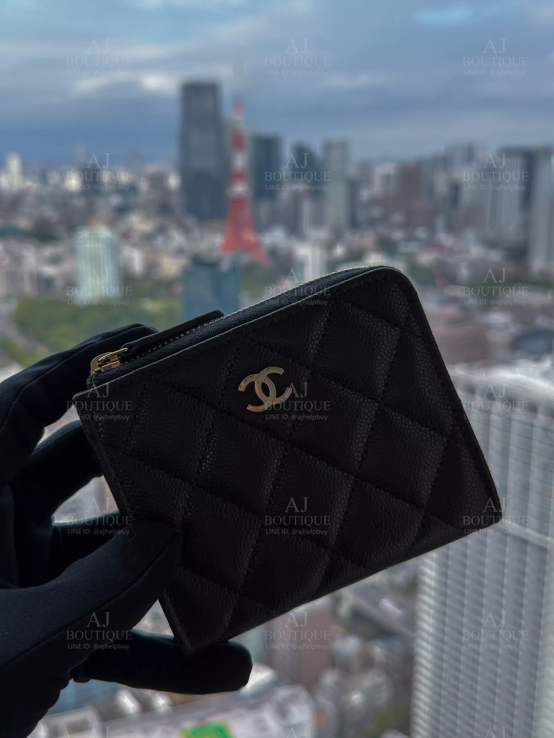 Chanel Classic L Zip Wallet Purse 經典款 L夾拉鍊錢包 代購照片4