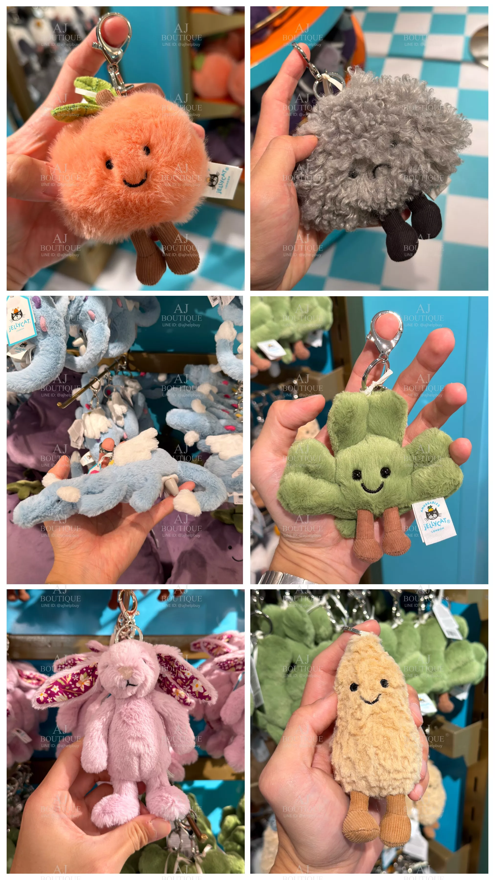 Jellycat 吊飾 贈品主圖