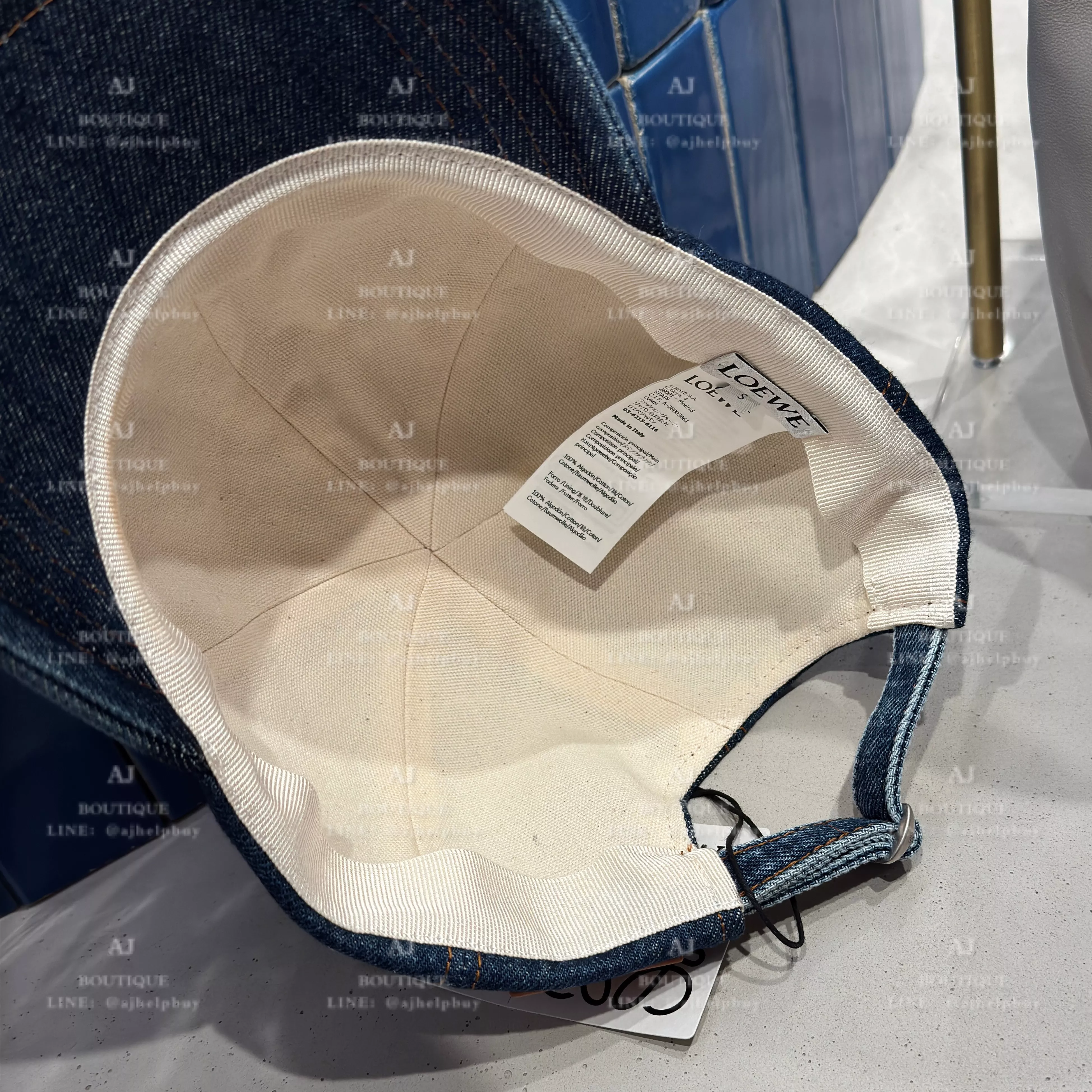 Loewe 牛仔棒球帽 代購照片2