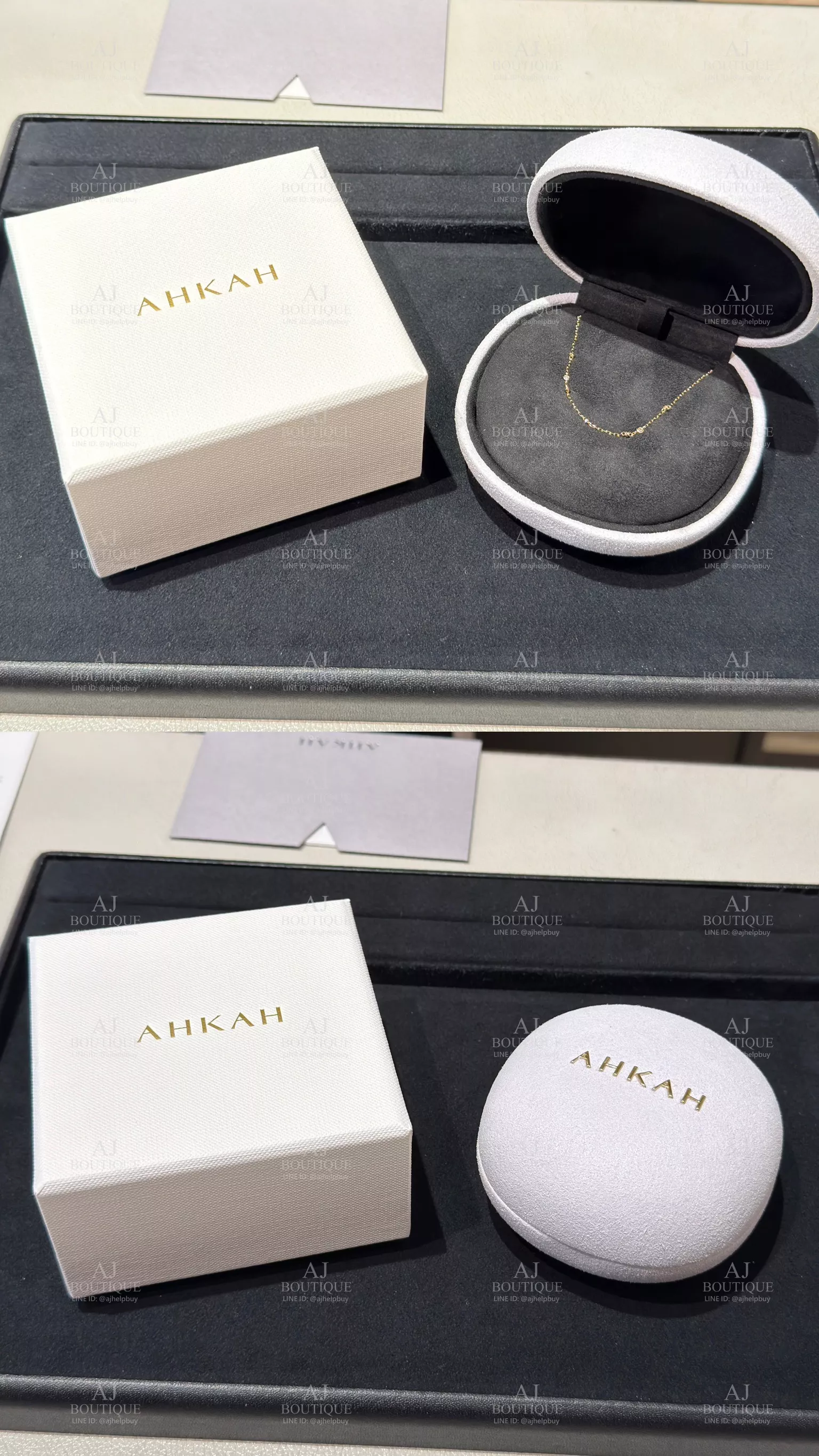 Ahkah 18K Coronet Bracelet Ak1653010500 閃亮手鍊 代購主圖