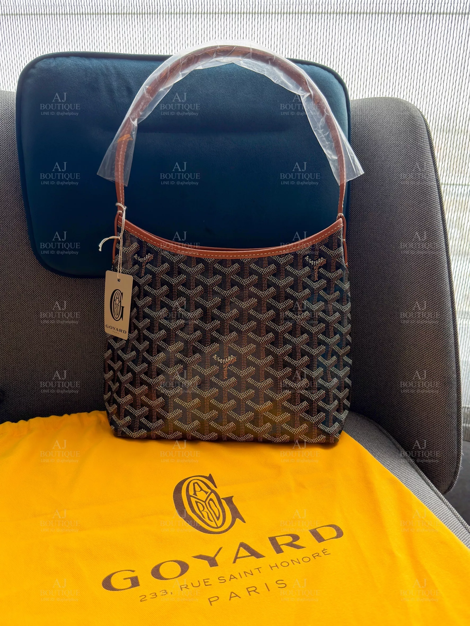 Goyard Mini Hobo Black Tan 棕黑 代購主圖