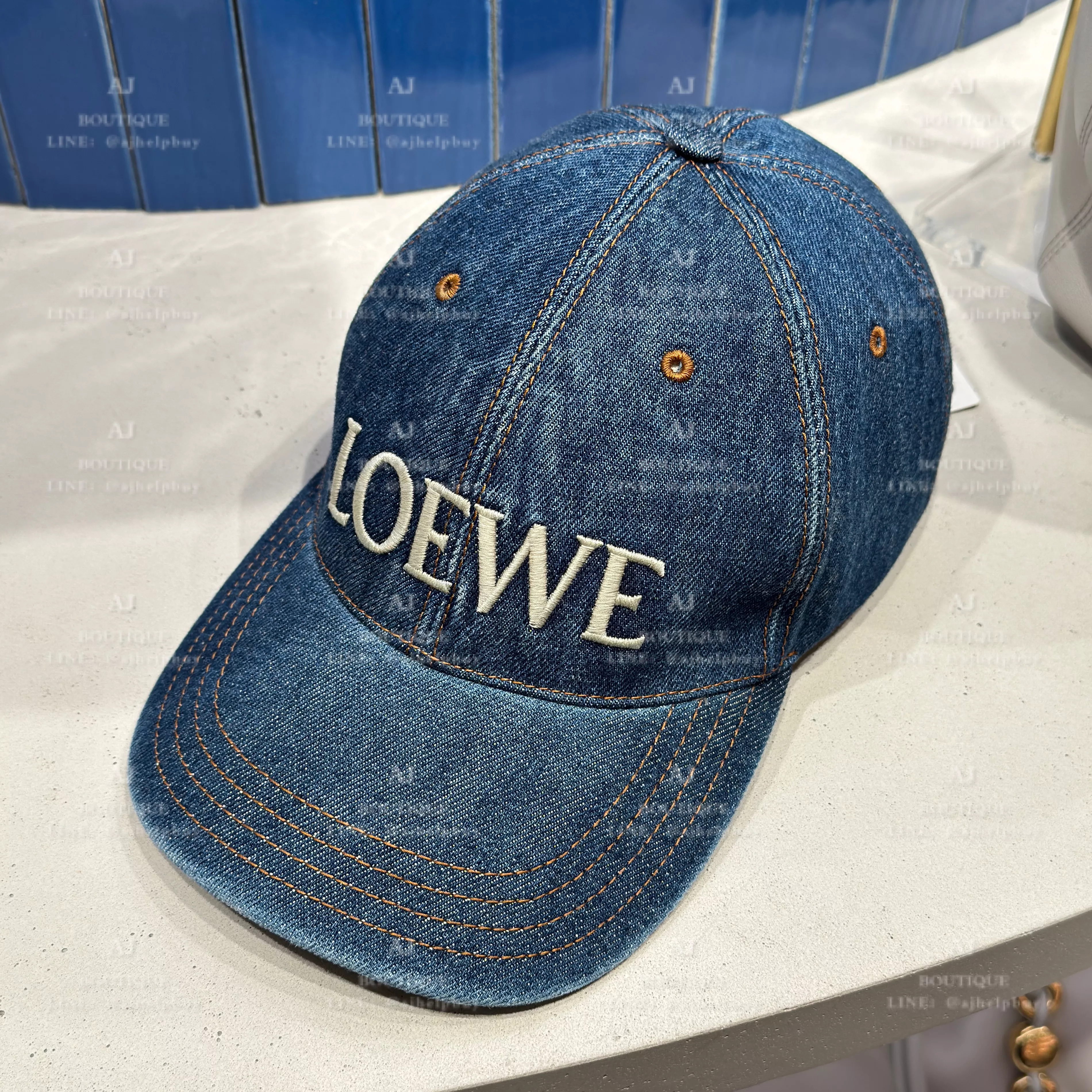 Loewe 牛仔棒球帽 代購主圖