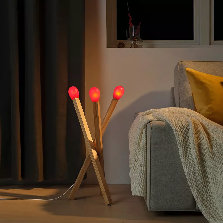 Ikea Strala Light 火柴棒燈 贈品主圖