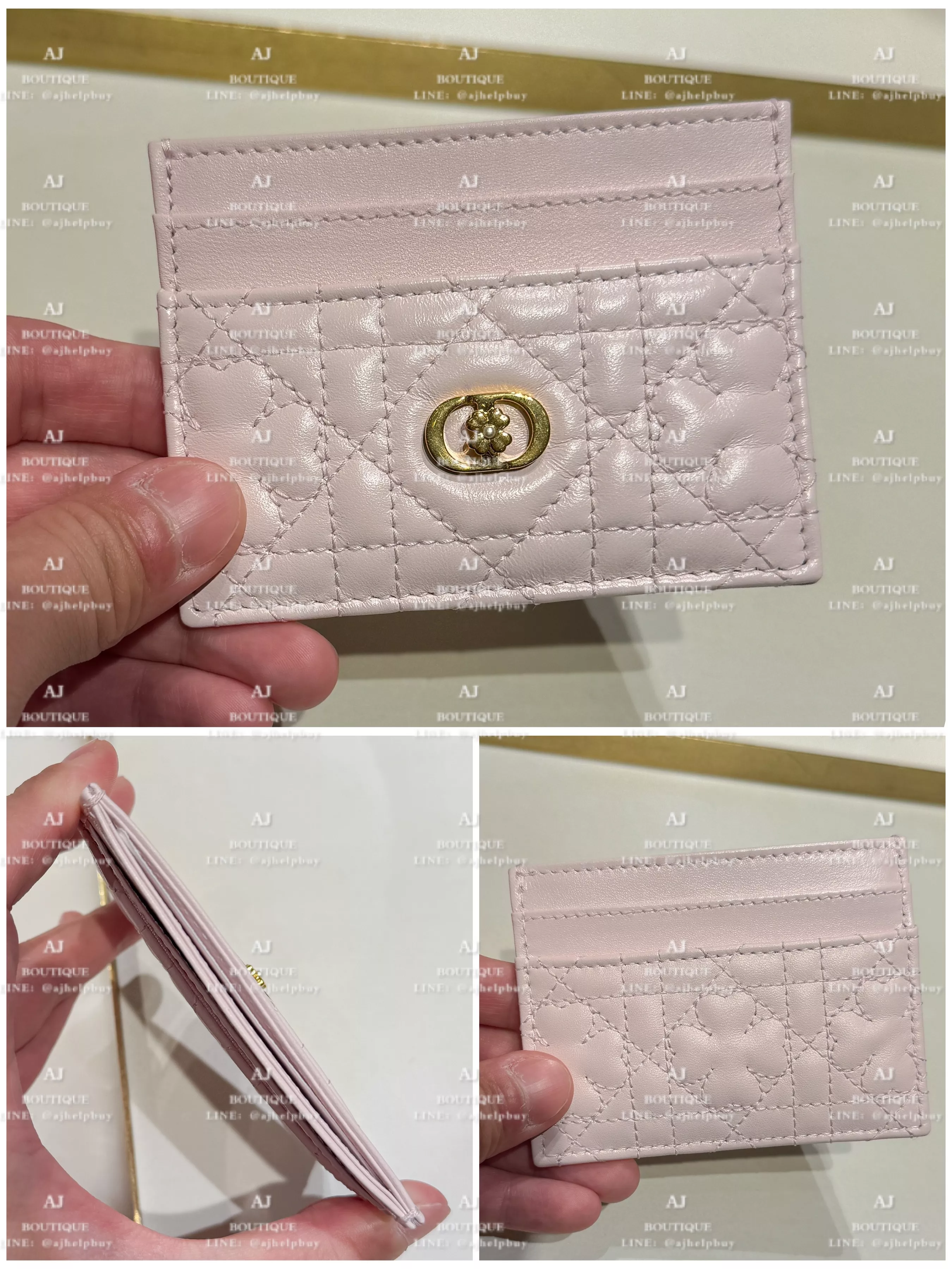 Dior Japan Limited 日本限定 幸運草卡片夾 代購主圖