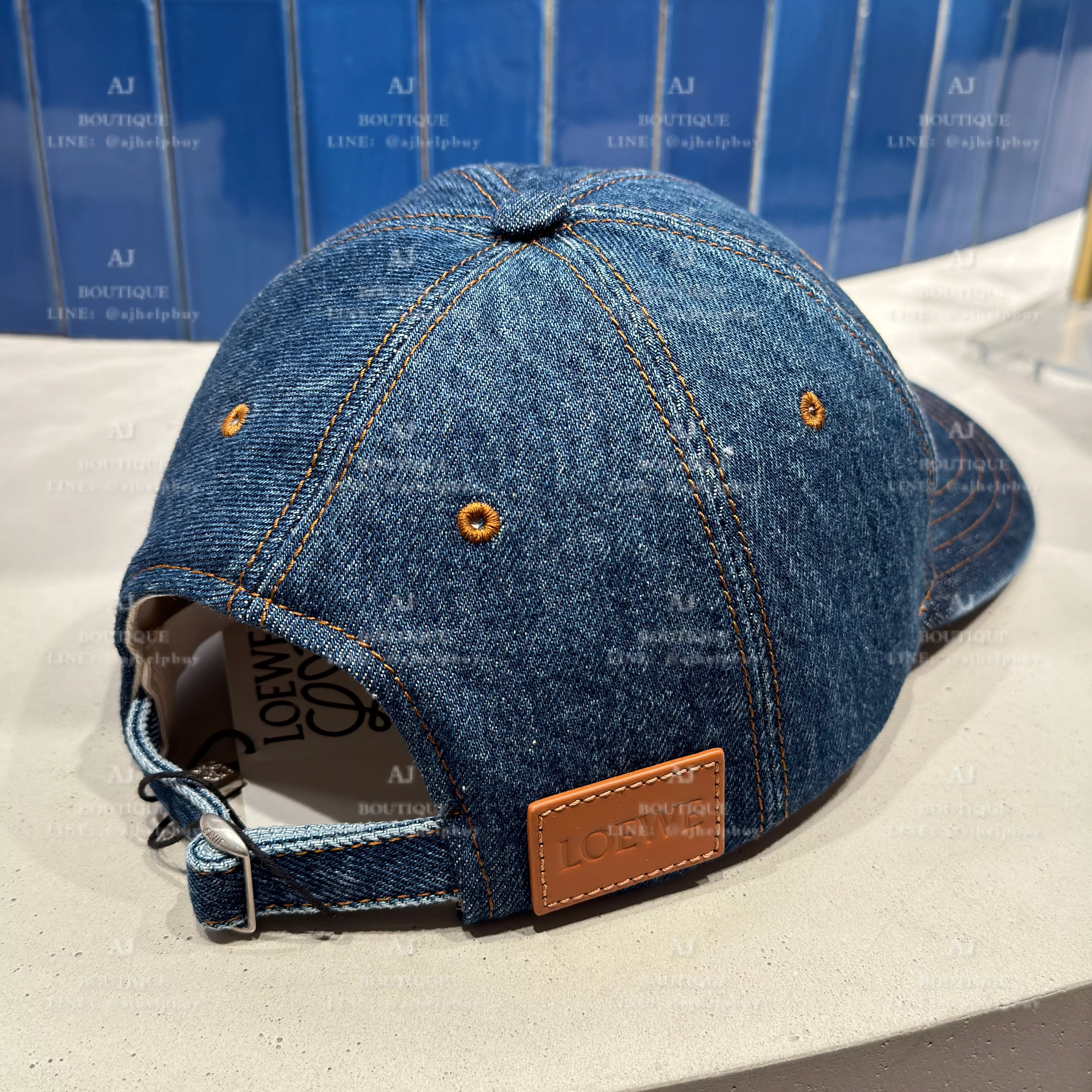 Loewe 牛仔棒球帽 代購照片3