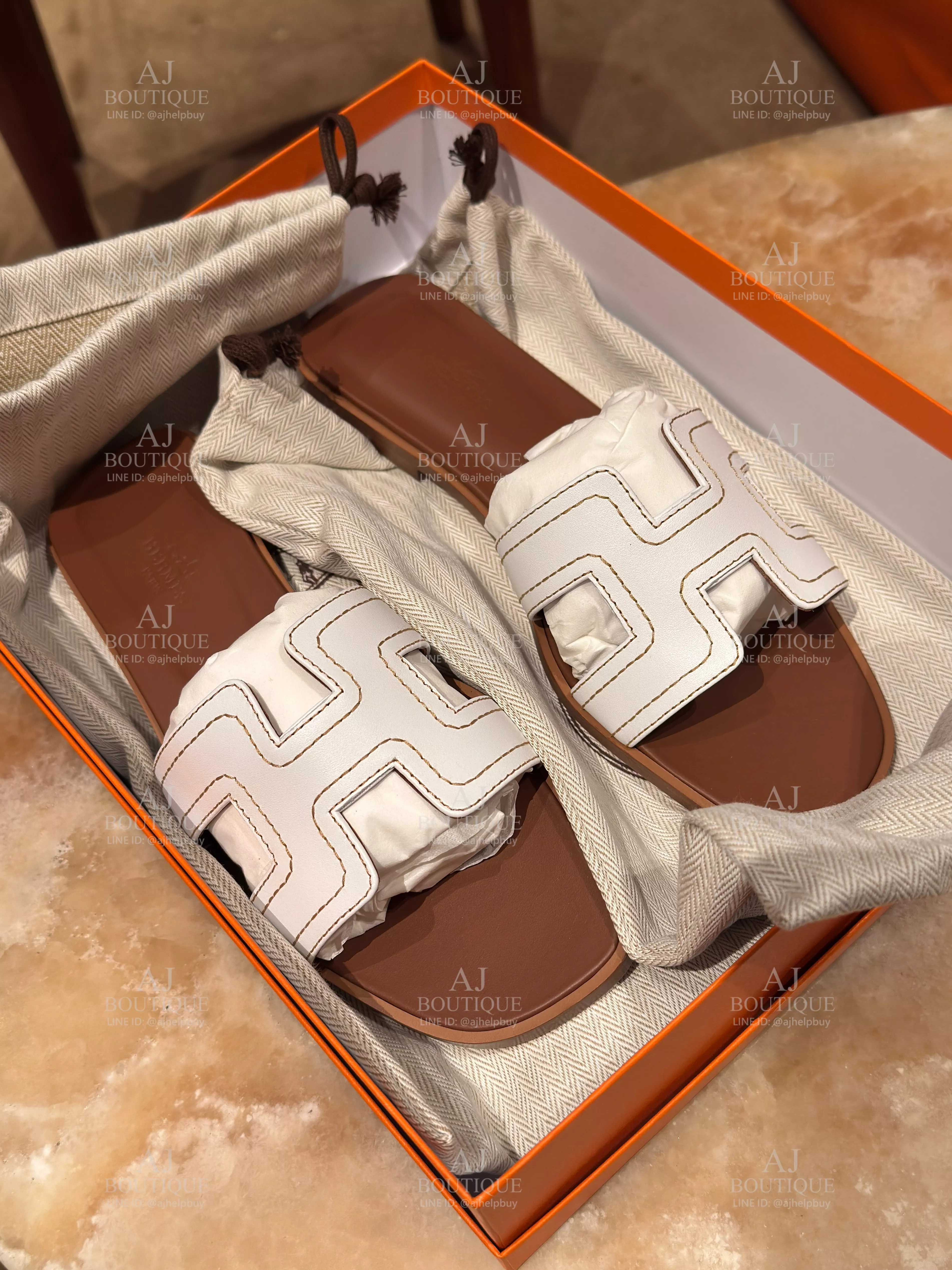 Hermes Oran Sandal 特別款 拖鞋 代購主圖