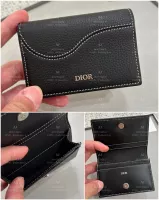 Dior 日本限定款 Saddle卡包 黑色 代購照片