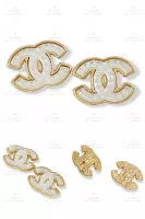 Chanel 夾式耳環 金色 代購照片