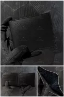 Hermes 絲巾短夾 八卡款 黑色 代購照片