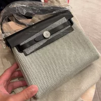 Hermes Mini Herbag 黑銀 代購照片