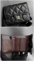 Chanel 經典款 三摺短夾 小款 代購照片