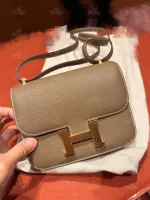 Hermes Mini Constance Mysore Etoupe Gold Hardware 漲價日前的美包 代購照片
