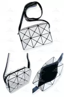 Baobao Issey Miyake Cuboid 萬用隨身小包 淺灰 代購照片