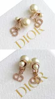 Dior 夾式耳環 玫瑰金 代購照片