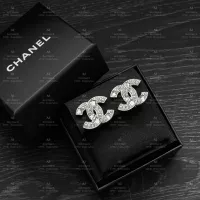 Chanel Clip On Earrings 夾式耳環 白金 代購照片