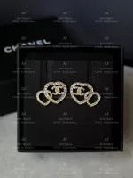 Chanel 針式耳環 淡金 代購照片
