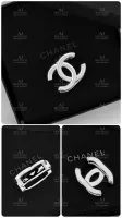 Chanel Scarf Ring 經典雙C 絲巾環 銀色 代購照片