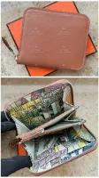 Hermes 拉鍊款 絲巾短夾 代購照片