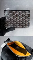 Goyard 一字錢包 黑色 代購照片