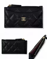 Chanel 經典款 拉鍊卡包 代購照片