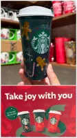 Starbucks 聖誕漸變杯 贈品照片