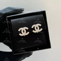 Chanel 雙C耳環 淡金 代購照片