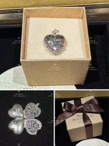 Agete 超級缺貨款 愛心幸運草墜飾 代購照片