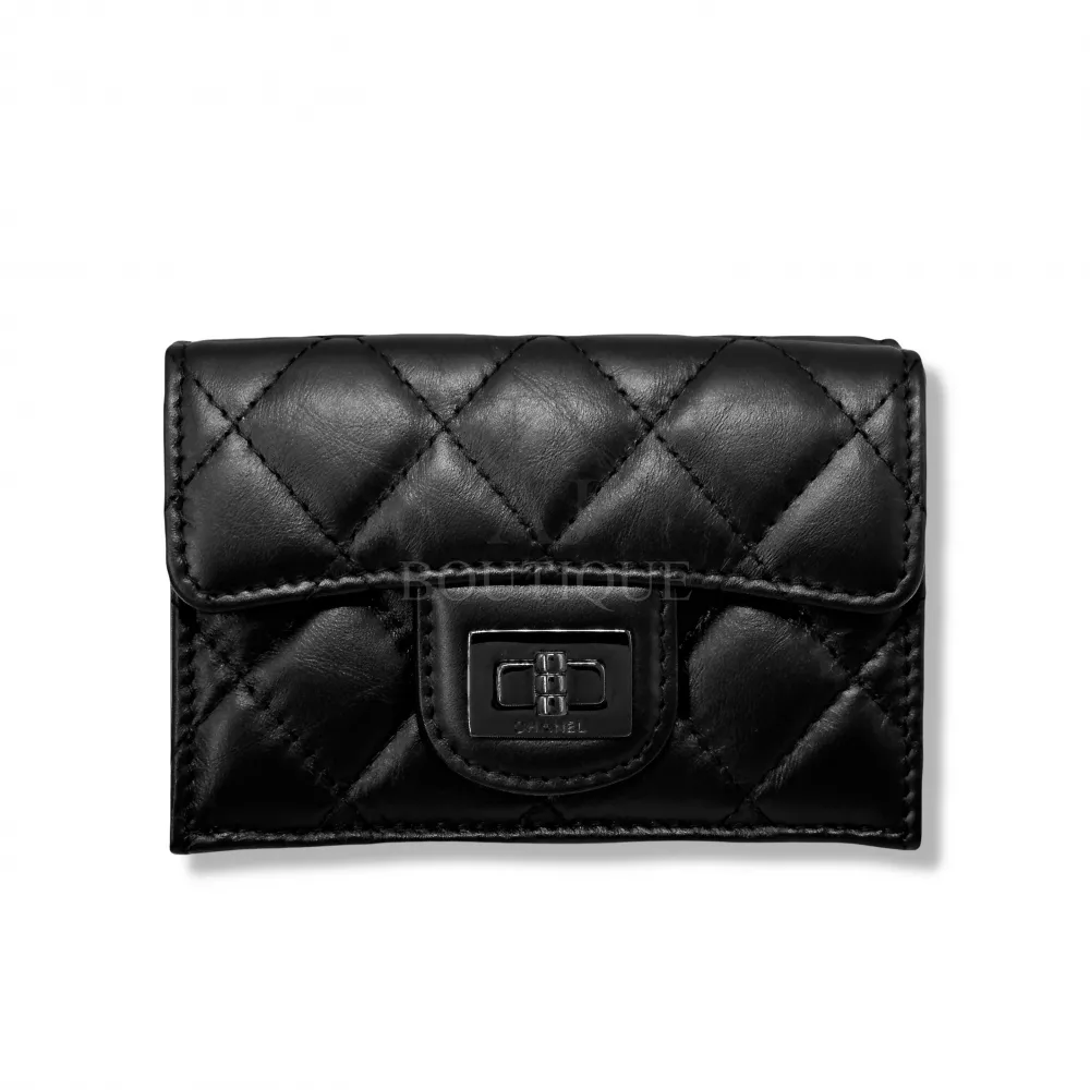 Chanel 2.55 三摺短夾 小款 代購主圖