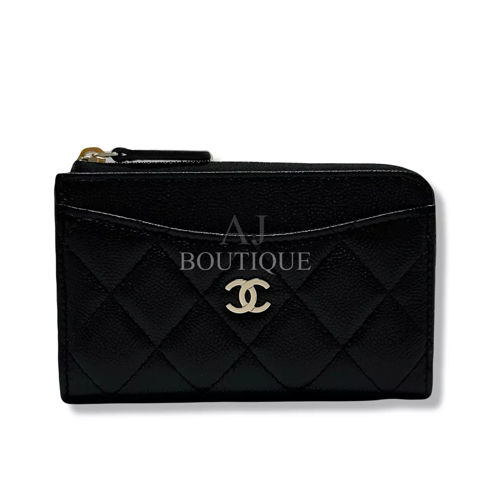 Chanel 經典款 L形拉鍊錢包 代購照片