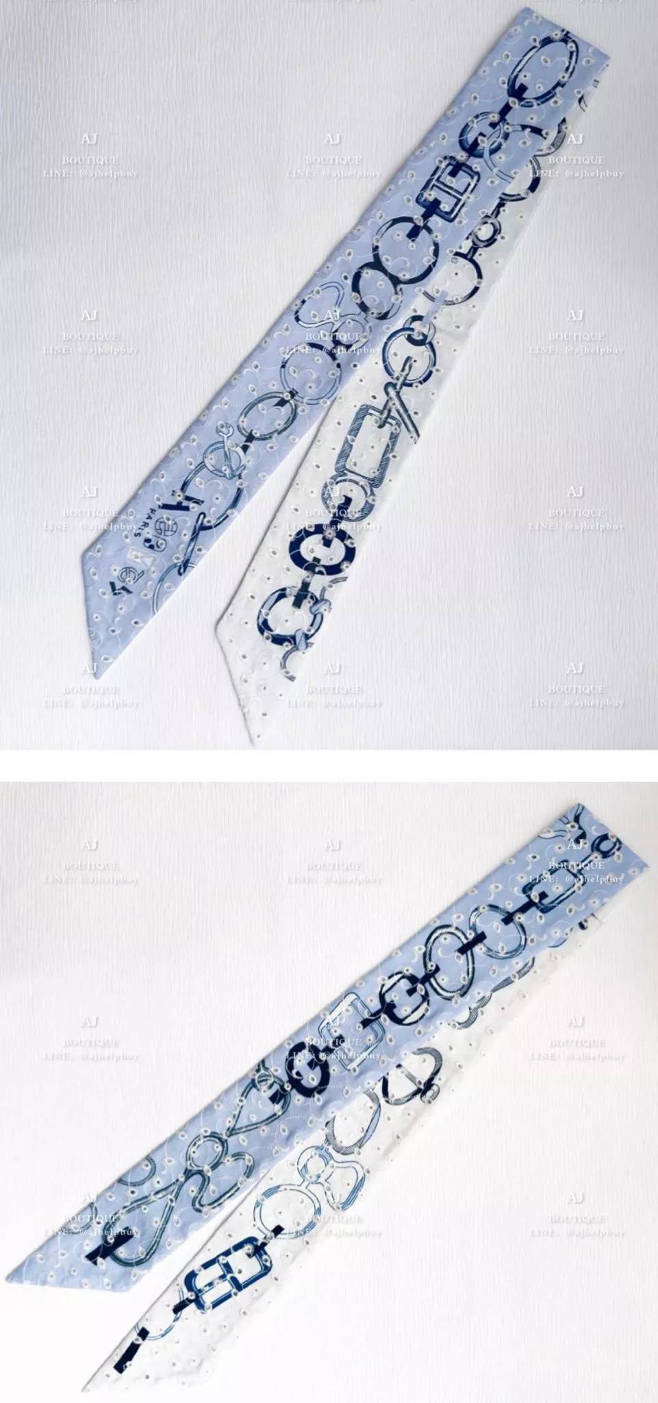 Hermes Twilly 洞洞刺繡 限量款 代購照片