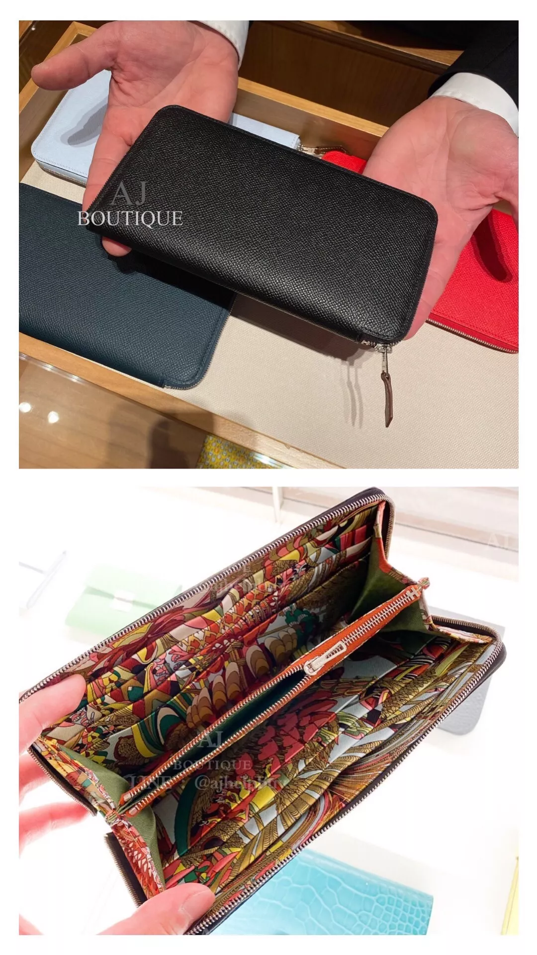 Hermes 絲巾長夾 代購照片2