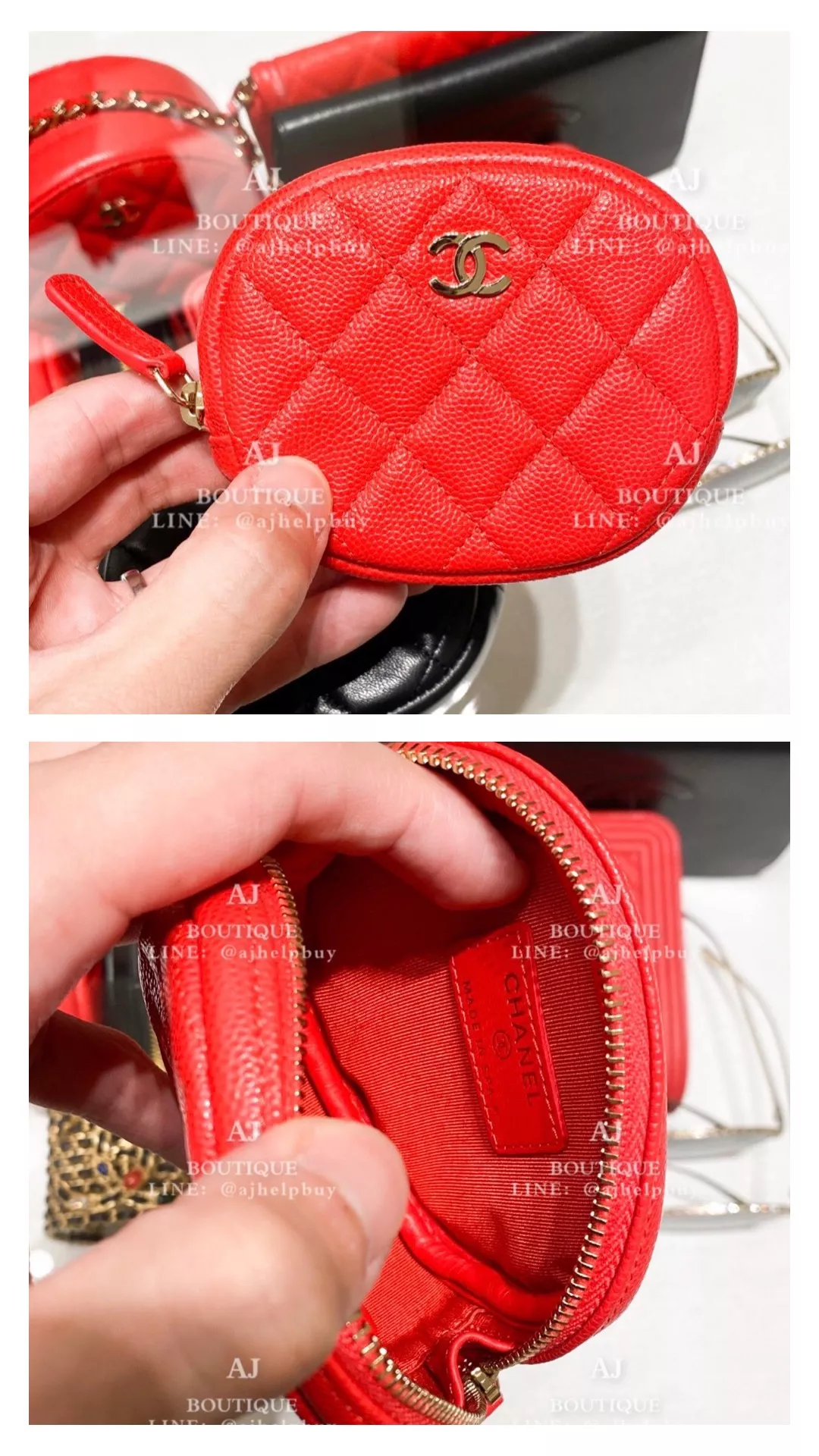 Chanel 小圓零錢包 代購照片