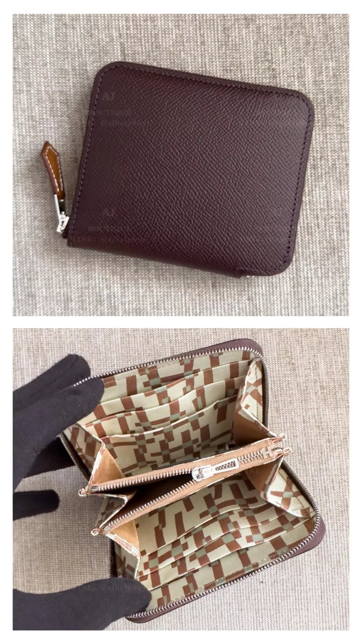 Hermes 絲巾短夾 代購照片
