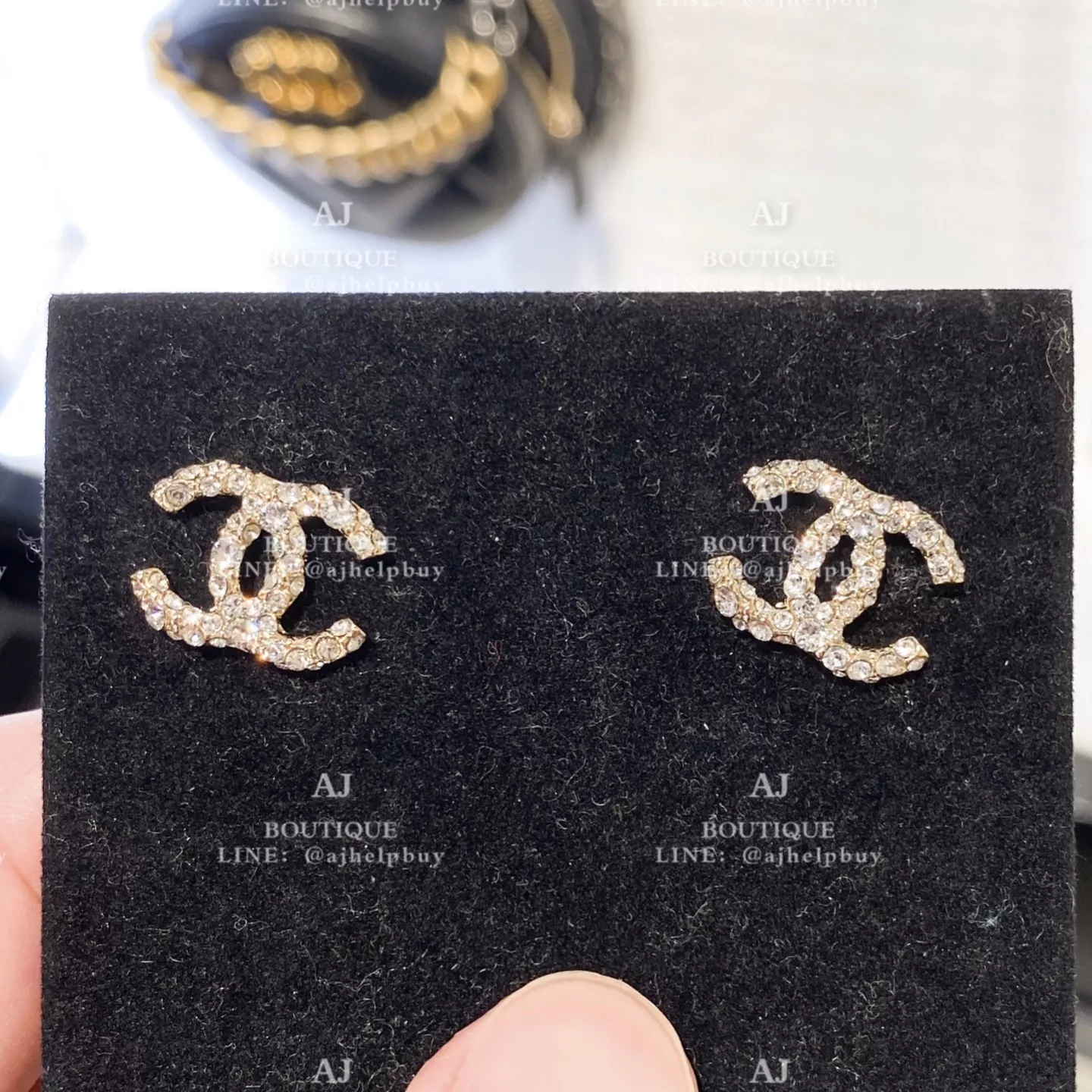 Chanel 針式耳環 代購照片