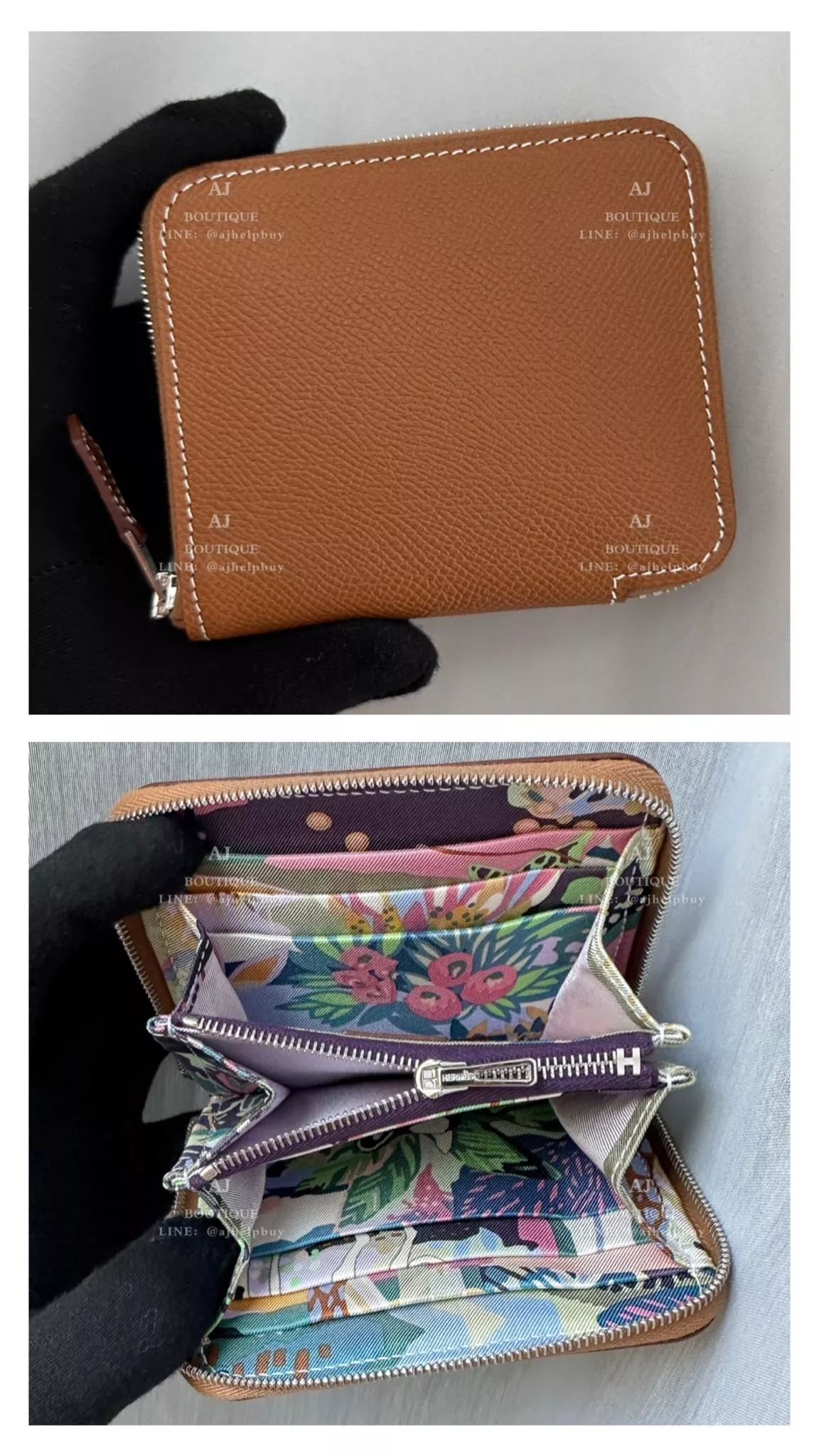 Hermes 絲巾短夾 代購照片
