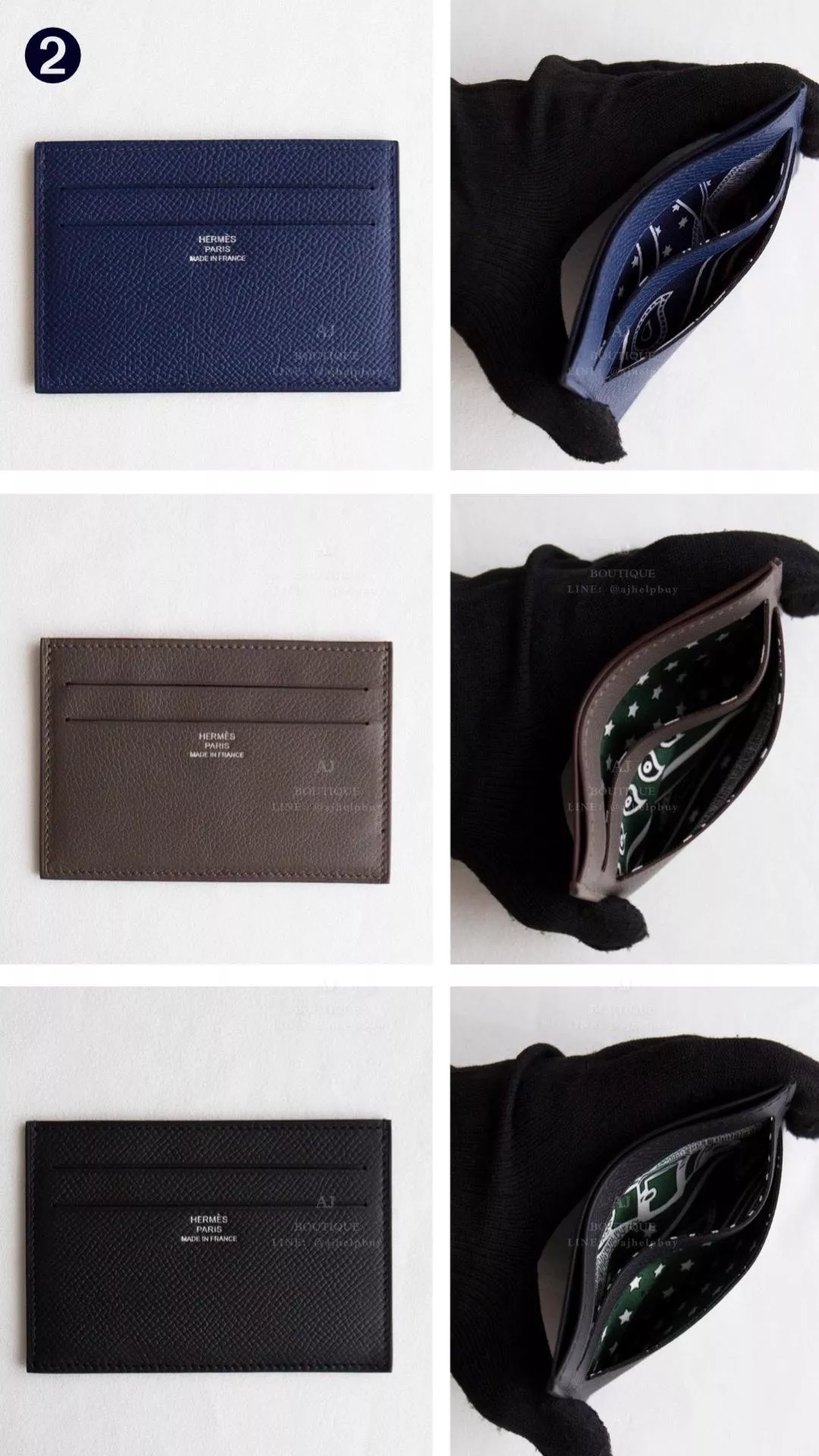 Hermes 絲巾卡片夾 代購照片2