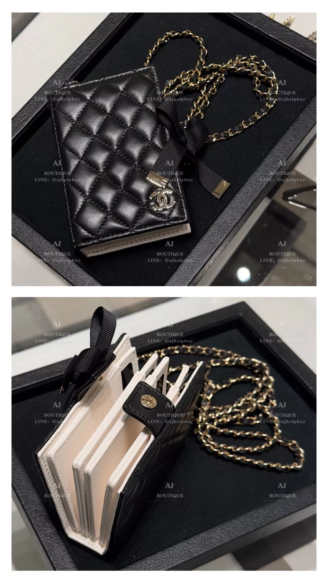 Chanel 書本卡片Woc 代購照片