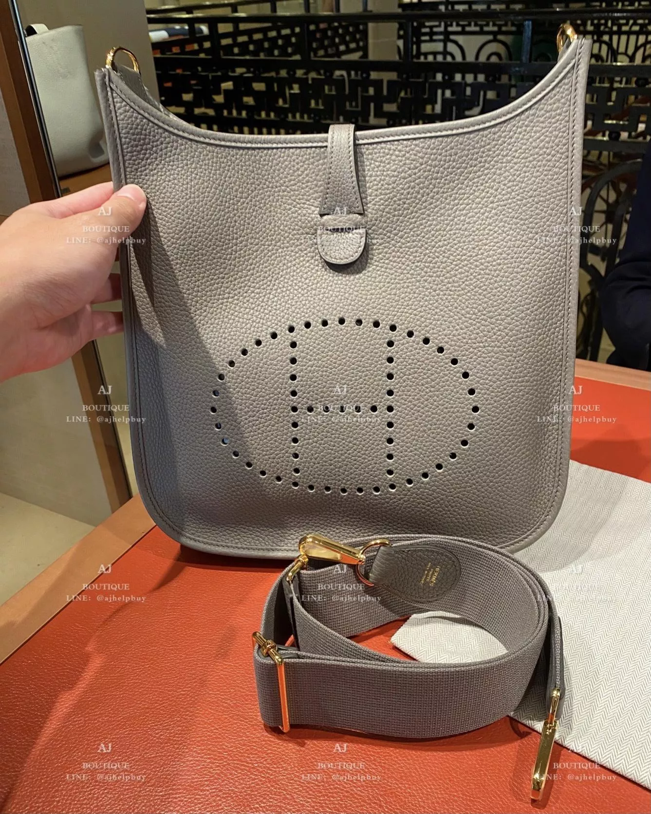 Hermes Evelyne 29 金釦 代購照片