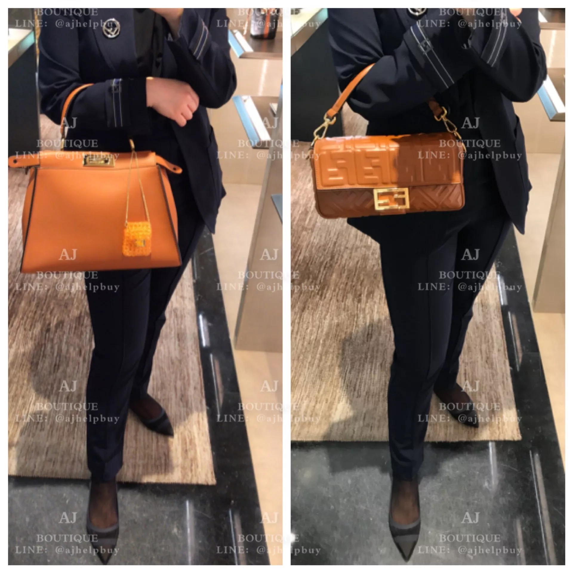 Fendi Peekaboo X Baguette 代購照片